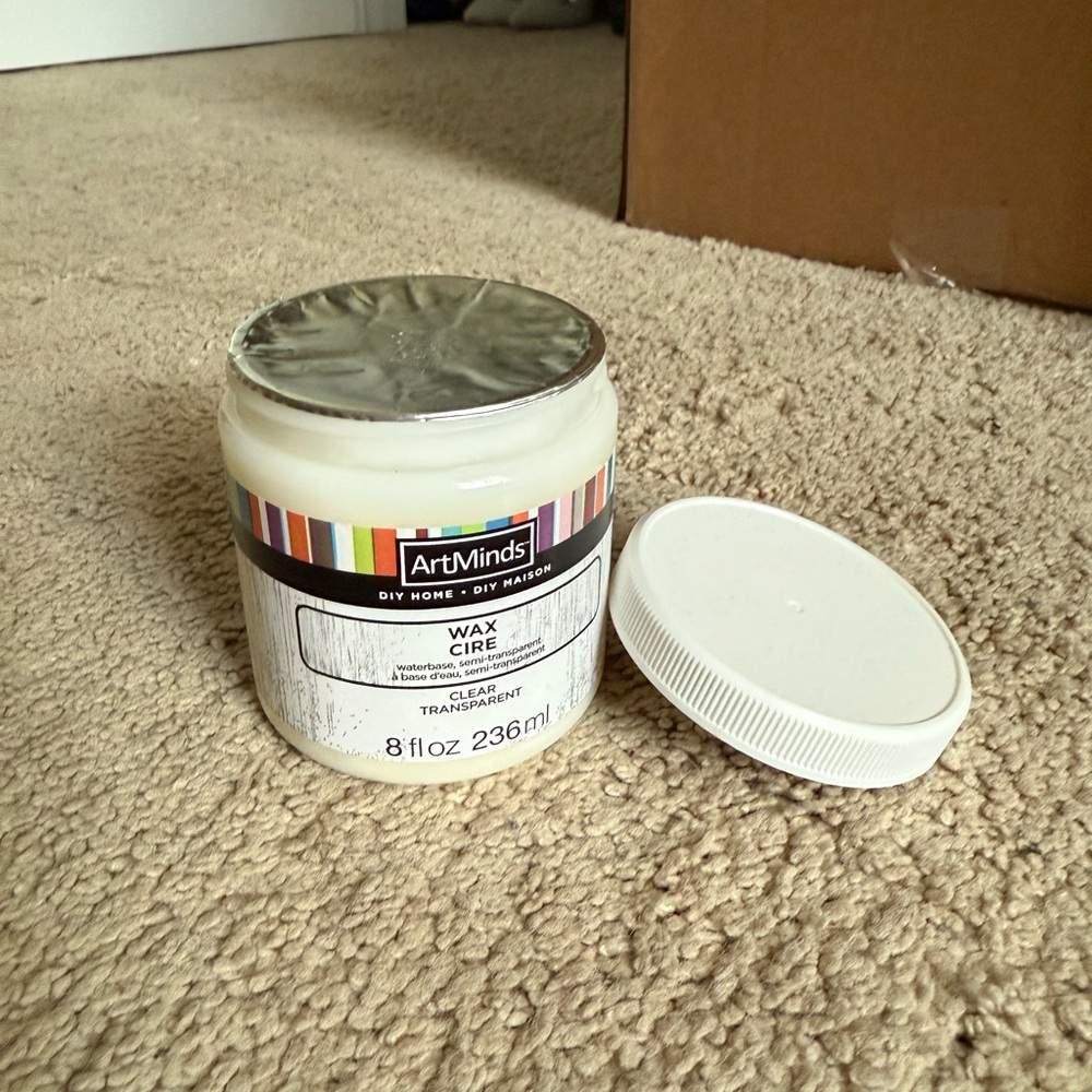 Clear Wax for Home Art Projects